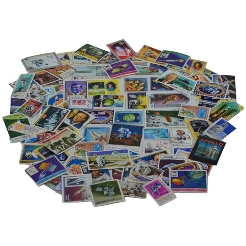 Large Collection of Foreign Used & Unused Mint Space Flight Star‎ Exploration